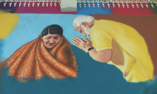 Rangoli Making Competition